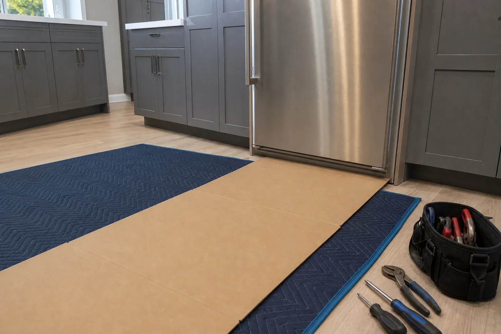 Panel-ready service, measured before quoted
